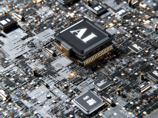 A close-up of a microchip, representing the encryption that keeps data safe as the quantum era approaches.