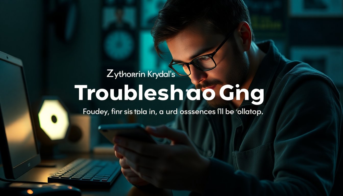 troubleshooting guide by zylthorin krydal